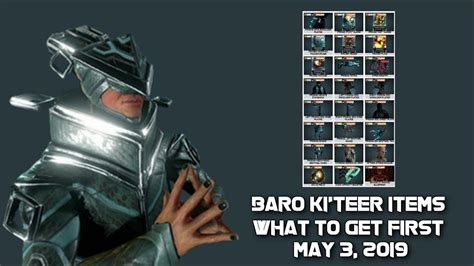 baro ki'teer items